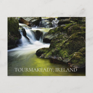 Carte Postale Cascades Tourmakeady Irlande