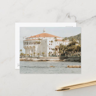 Carte Postale Casino de Catalina Island photo de Descanso Beach