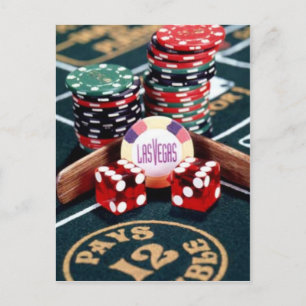 Carte Postale Casino de Las Vegas