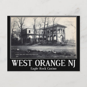 Carte Postale Casino, Eagle Rock, West Orange, NJ, Vintage