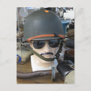 Carte Postale Casque de l'armée