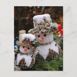 Carte Postale Casquette de neige en pin