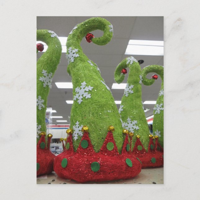 Carte Postale Casquette Elf (Devant)