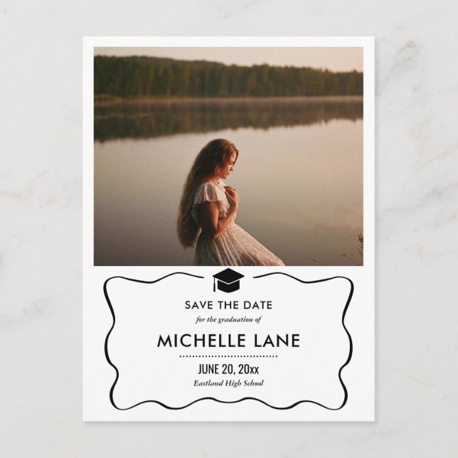 Carte Postale Casquette Moderne Sauvons La Photo Date (Devant)