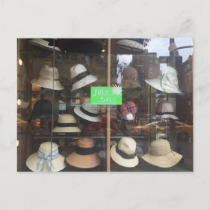 Carte Postale Casquettes à vendre Upper West Side NYC Boutique W