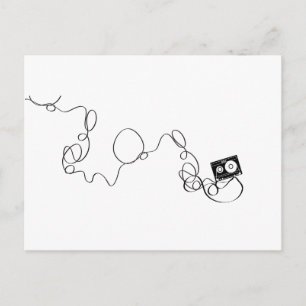 Carte Postale Cassette