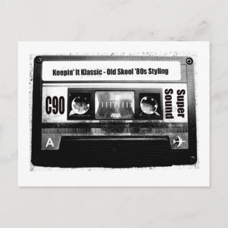 Carte Postale Cassette de la vieille école
