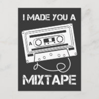 Cassette Music Retro 80s Je T'Ai Fait Une Bande Mi