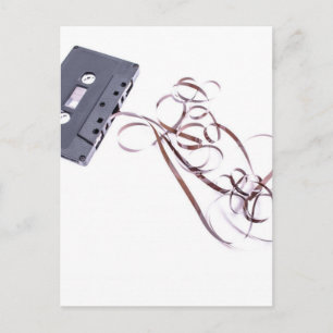Carte Postale cassette noire