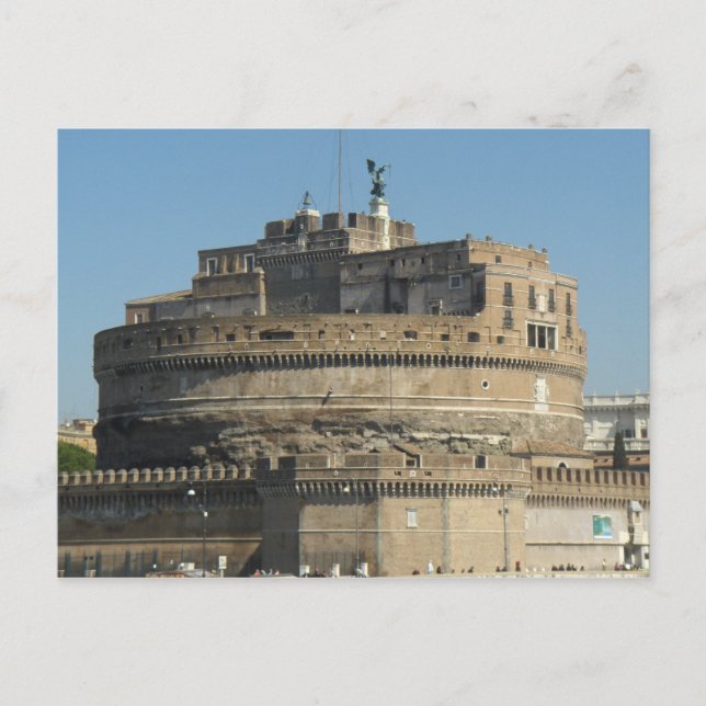 Carte Postale Castel Sant Angelo (Devant)