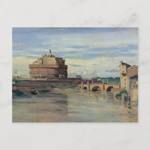 Carte Postale Castel Sant'Angelo et le Tibre, Rome