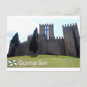 Carte Postale Castelo de Guimarães, Portugal