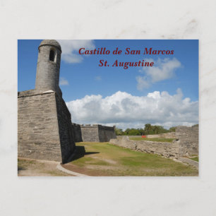 Carte Postale Castillo de San Marcos