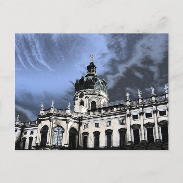 Carte Postale castle charlotenburg à Berlin germany (Devant)