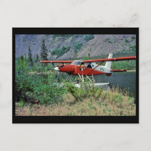 Carte Postale Castor de turbine N754 Floatplane sur le lac