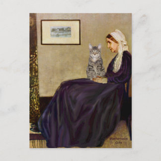 Carte Postale CAT (Tabby 1) - Whistlers Mother