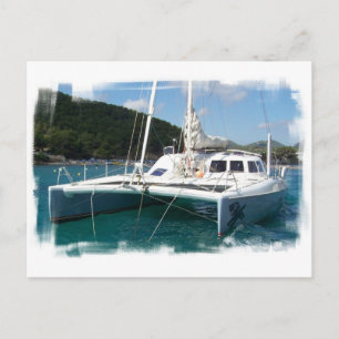 Carte postale Catamaran