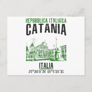Carte Postale Catane