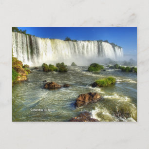 Carte Postale Cataratas do Iguaçu