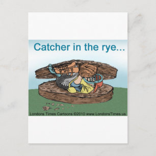 Carte Postale Catcher Dans du Pain de Seigle T-shirts Drôles Mug
