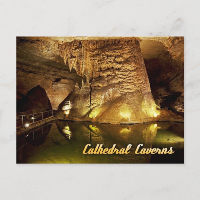Carte Postale Cathedral Caverns State Park, Alabama (Devant)