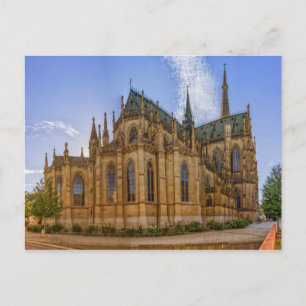 Carte Postale Cathedral of Immaculate Conception, Linz, Austria