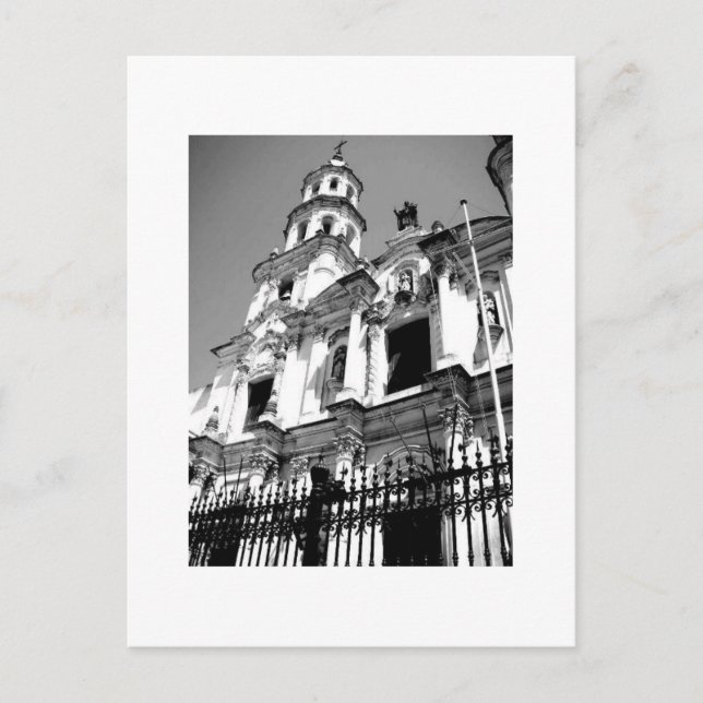Carte Postale Cathédrale (Devant)
