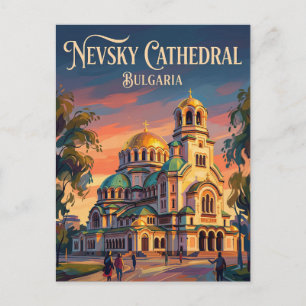 Carte Postale Cathédrale Alexandre-Nevski Bulgarie
