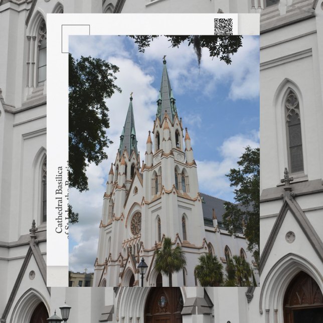 Carte Postale Cathédrale Basilique de Saint Jean le Baptiste Sav (Créateur téléchargé)