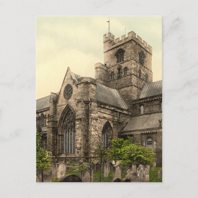 Carte Postale Cathédrale, Carlisle, Angleterre (Devant)