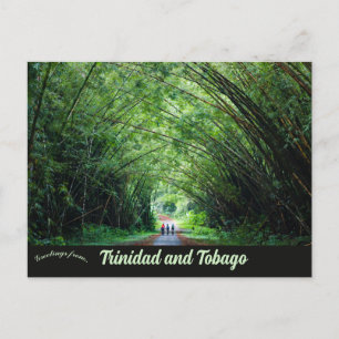 Carte Postale Cathédrale de Bambou Trinité-et-Tobago