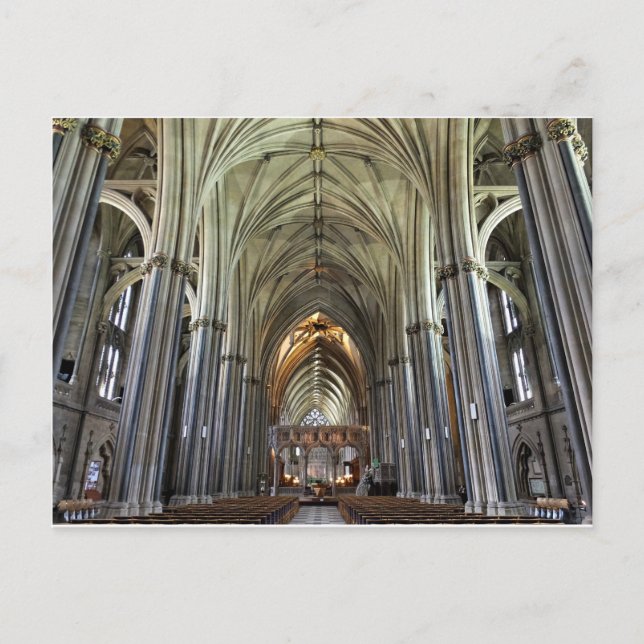Carte Postale Cathédrale de Bristol (Devant)