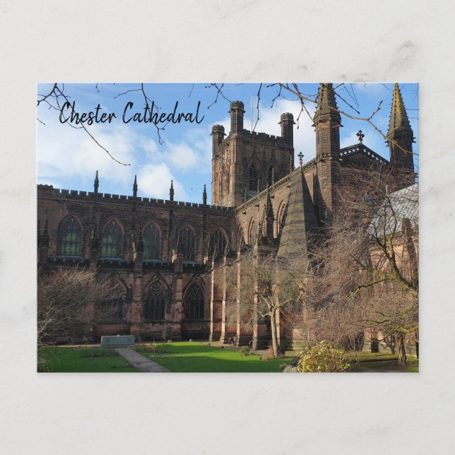 Carte Postale Cathédrale de Chester (Devant)