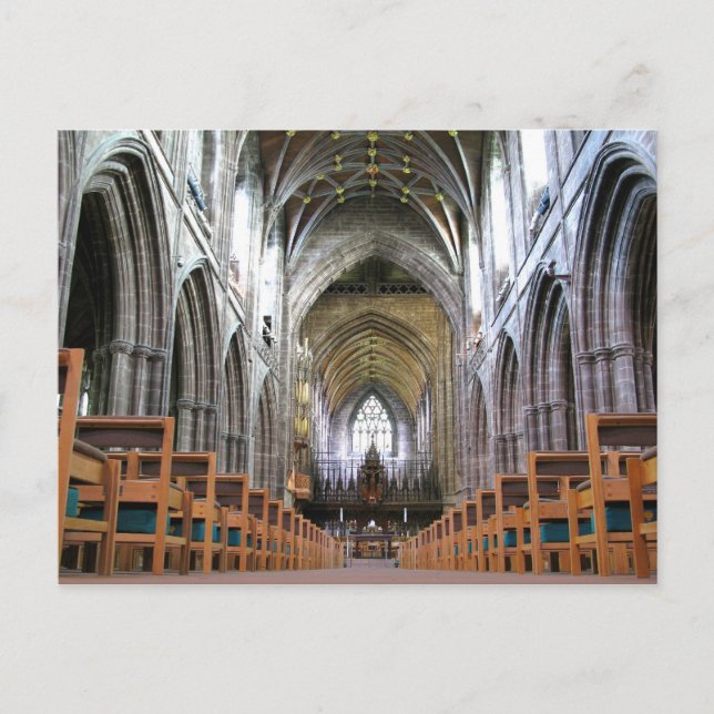 Carte Postale Cathédrale de Chester (Devant)