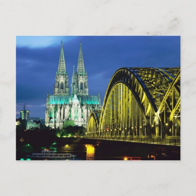 Carte Postale Cathédrale de Cologne (Devant)