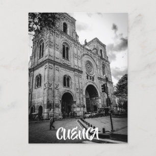 Carte Postale Cathédrale de Cuenca, Equateur