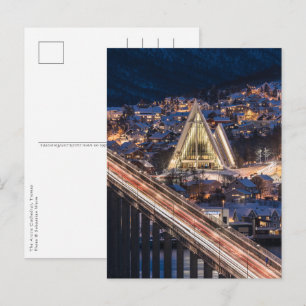 Carte Postale Cathédrale de l'Arctique Tromso