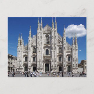 Carte postale Cathédrale de Milan, Piazza Duomo, I