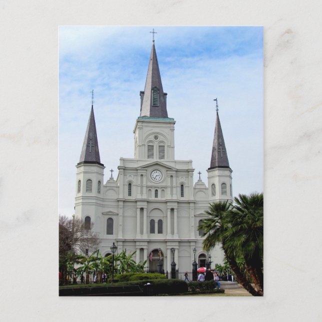 Carte Postale Cathédrale de St Louis (Devant)