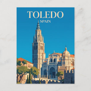 Carte Postale Cathédrale de Tolède Espagne