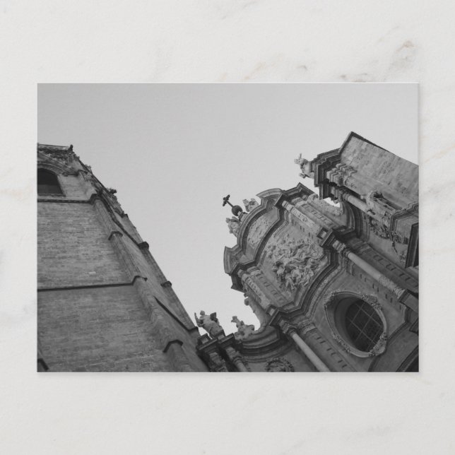 Carte Postale Cathédrale de Valence, Espagne (Devant)