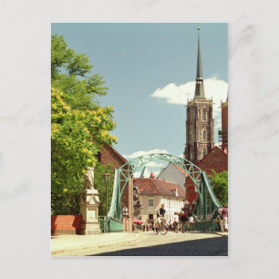 Carte Postale Cathédrale de Wroclaw (Breslau)
