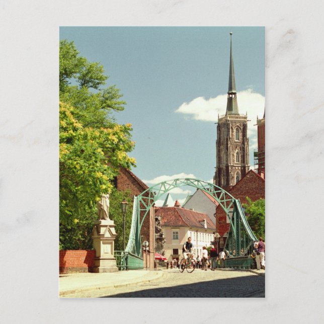 Carte Postale Cathédrale de Wroclaw (Breslau) (Devant)