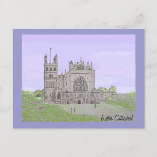 Carte Postale Cathédrale d'Exeter