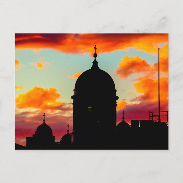 Carte Postale Cathédrale d'Helsinki (Devant)