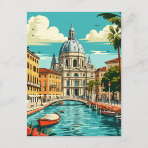 Carte Postale Cathédrale du Dôme de Milan voyage moderne