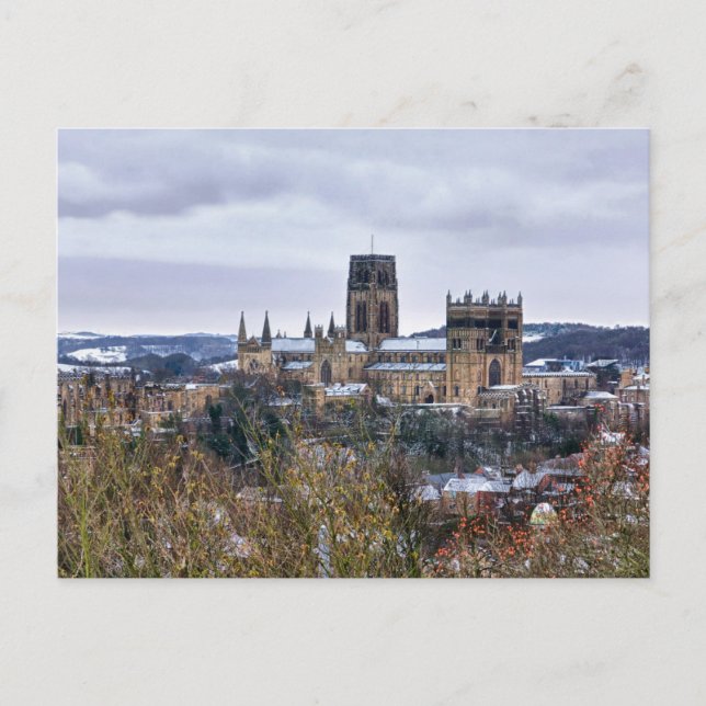 Carte Postale Cathédrale et château de Durham (Devant)