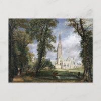 Cathédrale John Constable Salisbury de l'évêque