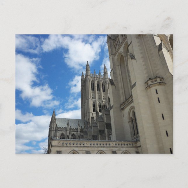 Carte Postale Cathédrale nationale, Washington, DC (Devant)
