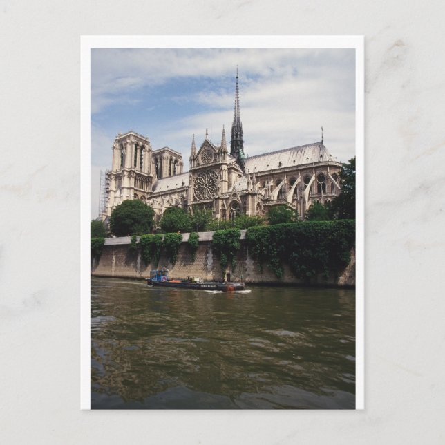 Carte Postale Cathédrale Notre-Dame, Paris (Devant)
